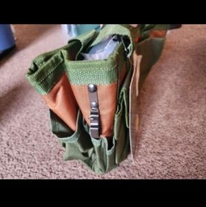 Green and Brown Men's Bag